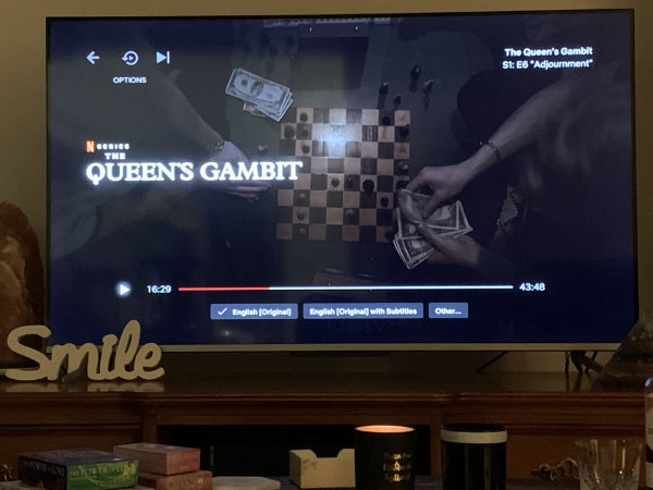 The Queens Gambit tv series for women