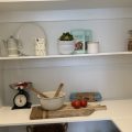 decluttered kitchen pantry