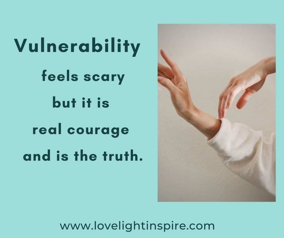 Affirmation Vulnerability feels scary...