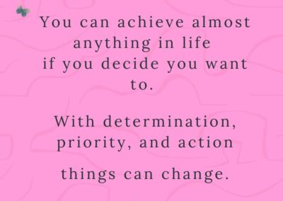 You can achieve…