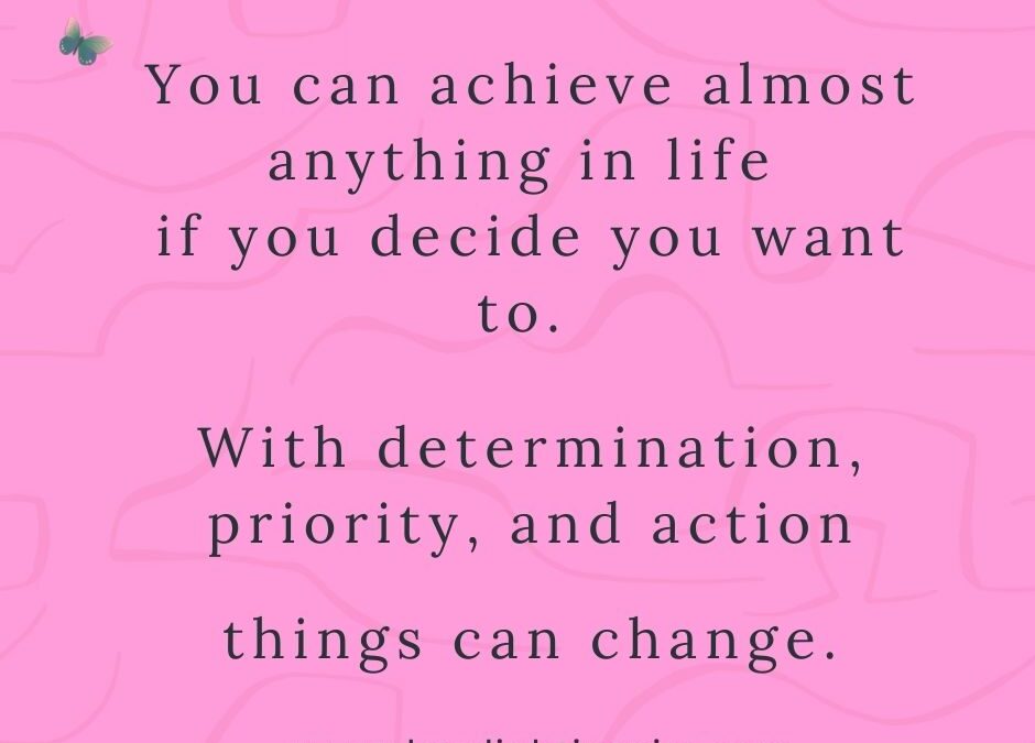You can achieve…